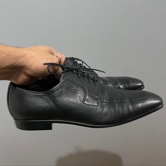 Nice Classic Gucci Derby Lace-ups. Black Sz 10 - Picture 4 of 11